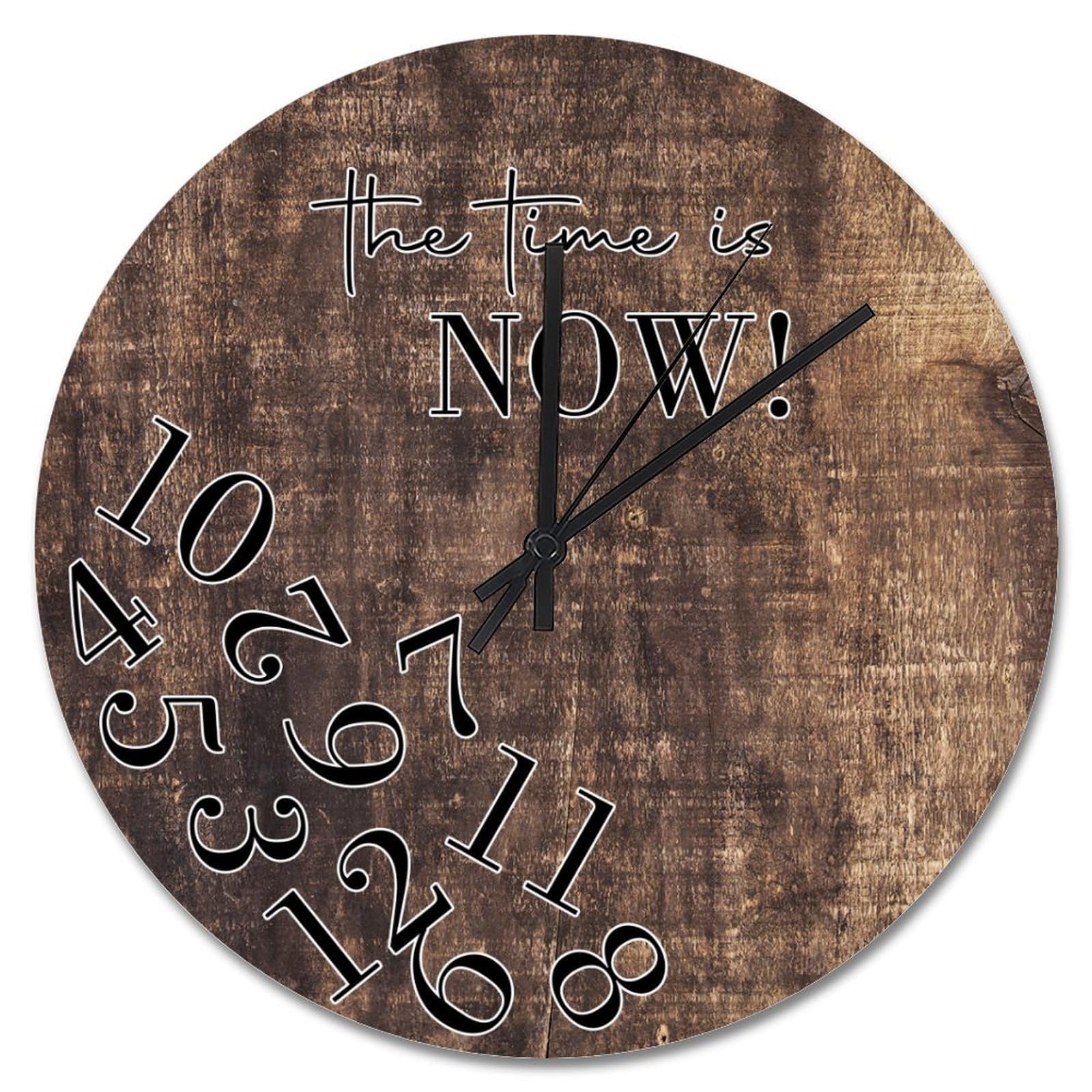 Horloge murale silencieuse mecanisme à quartz sans tic-tac pour bureau et chambre