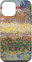 Vista 16 de iPhone 16 Vincent Van Gogh - Jardín floreciente con camino - caso de Arles
