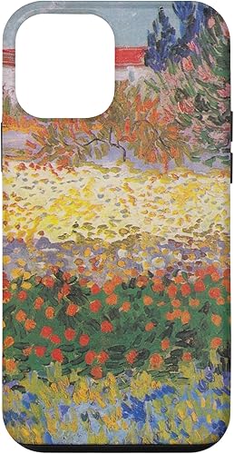 iPhone 12 mini Vincent Van Gogh - Jardín con flores con camino - Of Arles Case disponible en Yaxa Guatemala