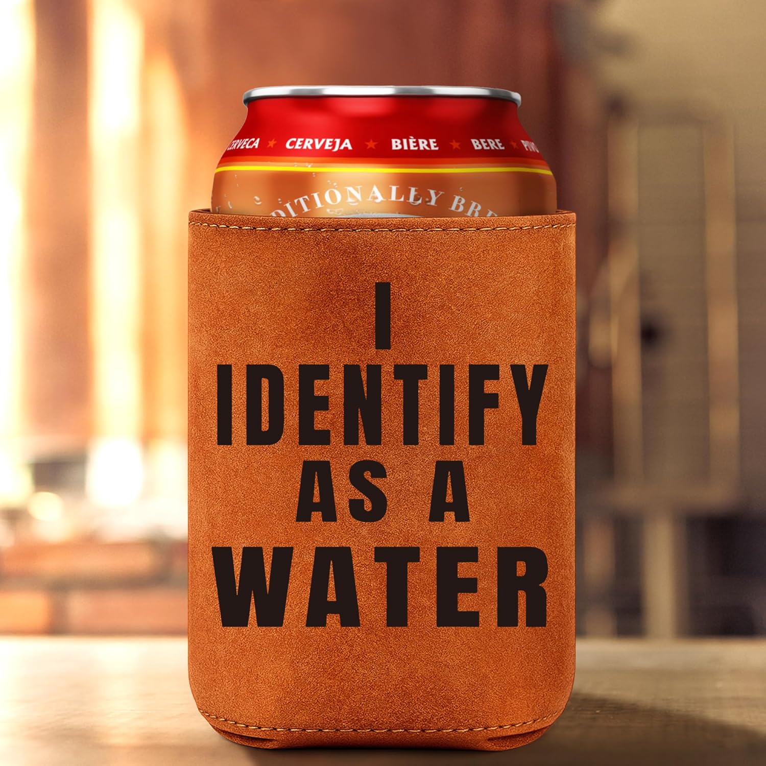 Funny Easter Basket Stuffers for Him Men Boyfriend, Fathers Day Father Gifts for Dad Grandpa Husband Anniversary Birthday, Cool Gag Gifts for Guys Valentines Leather Can Cooler Retirement Gifts 2026 - Image 3