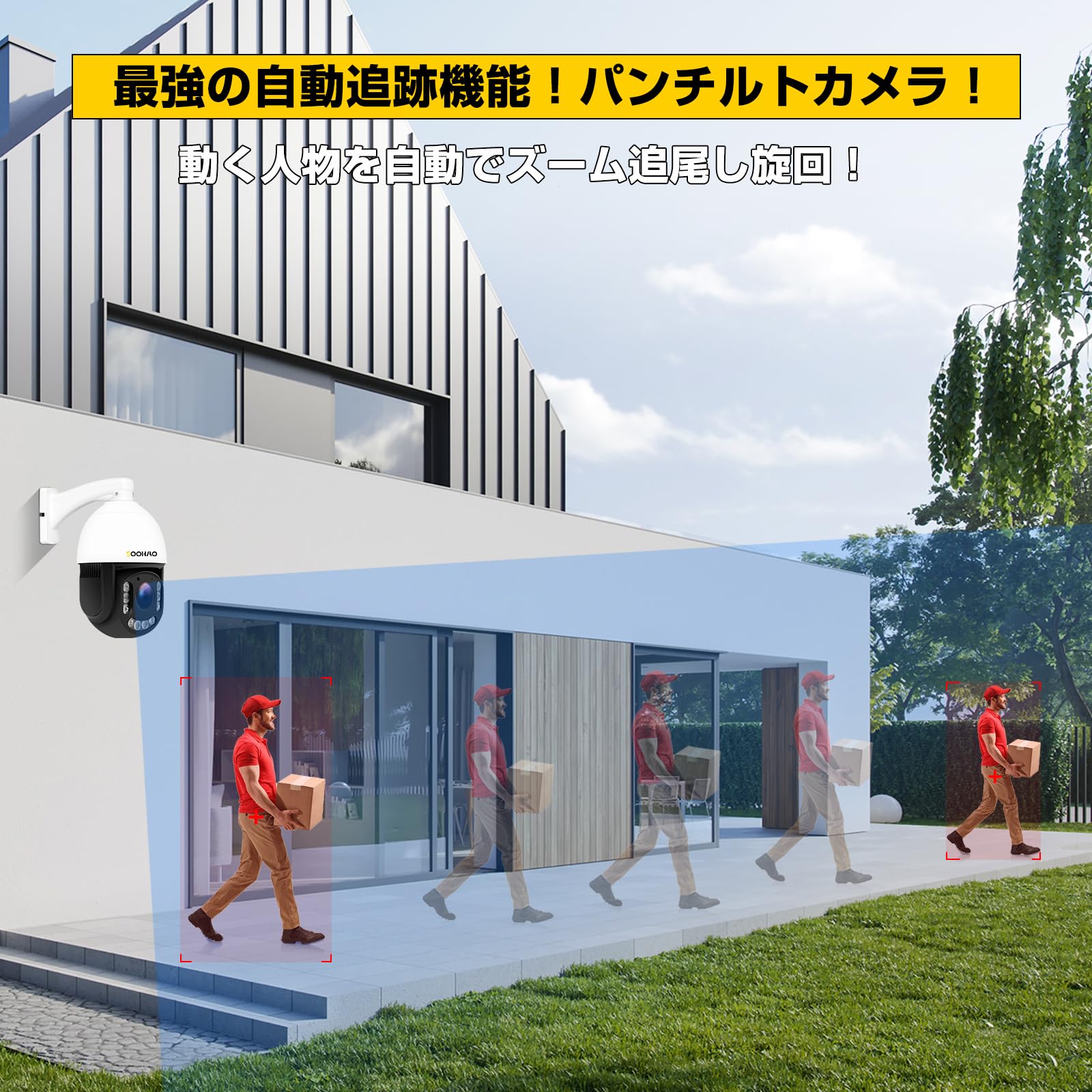 Amazon.co.jp: 800万画素 NVR (4K800万PTZカメラ) : DIY・工具・ガーデン