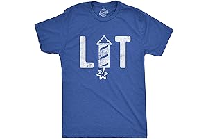 Mens Firework T Shirts - Comfy and Patriotic Way to Celebrate