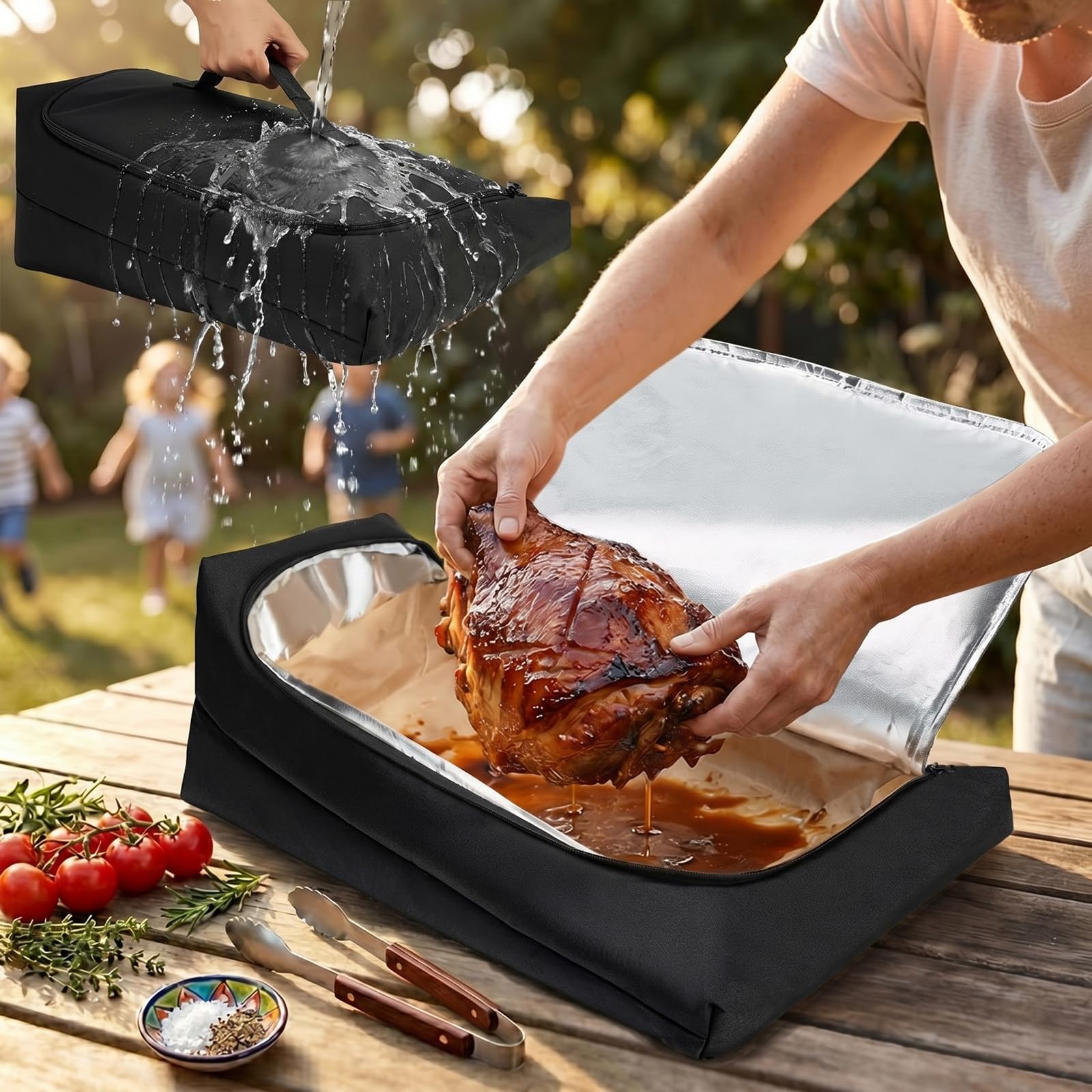SCAUSY Meat Resting Bag - 5-Layer Max Insulation