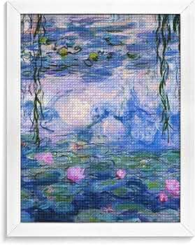 Amazon.co.jp: ダイヤモンドアート 絵画 睡蓮 クロード モネ