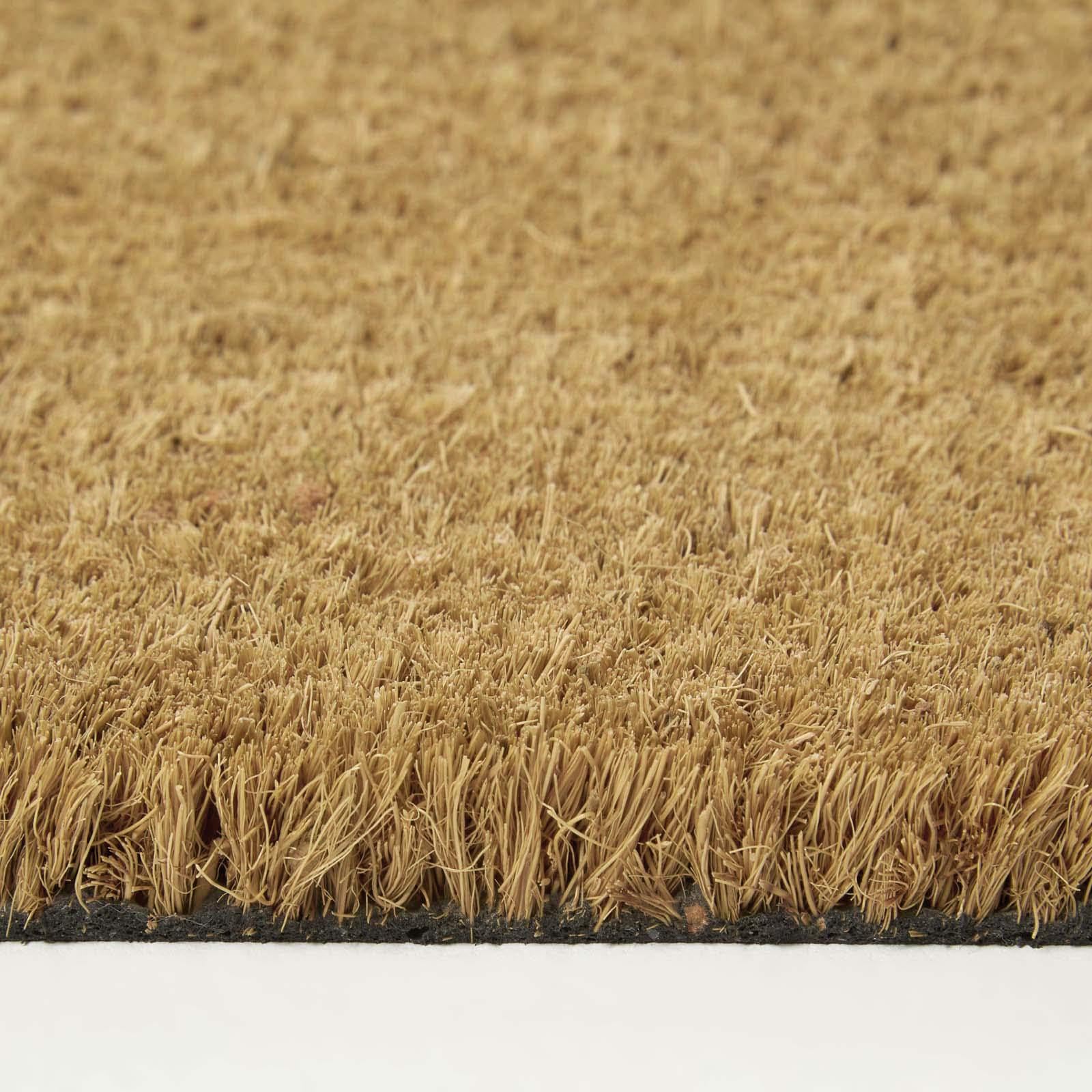 Homescapes Kokos-Fußmatte Gepunktet – 120 X 45 Cm, Rutschfest, Für Indoor/Outdoor – Schmutzfangmatte Für Haustür & Terrasse