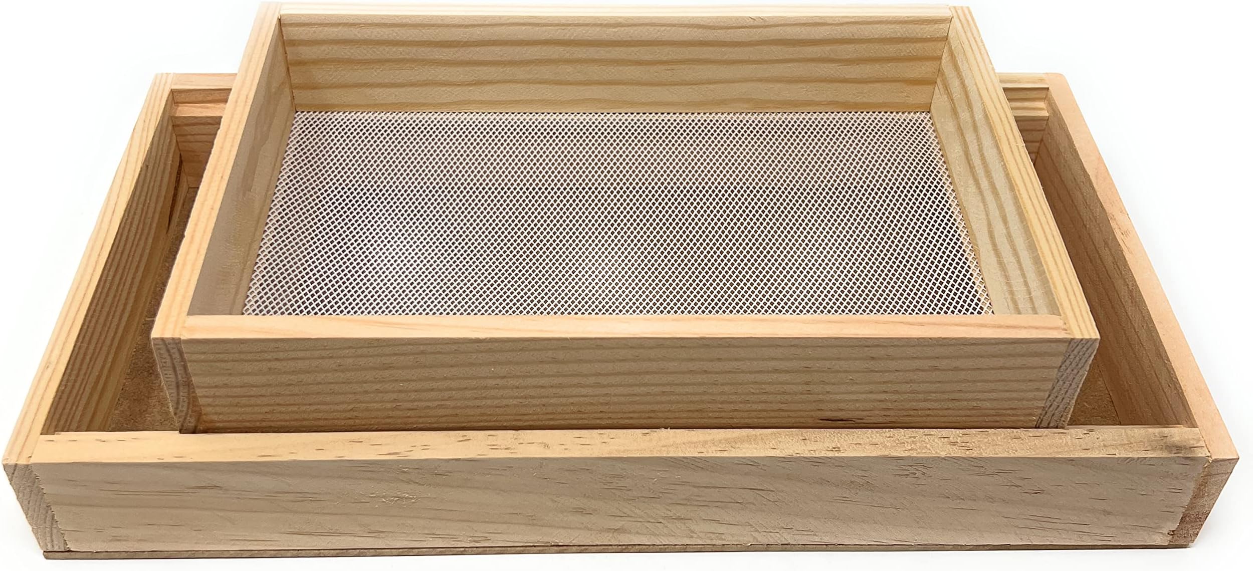 Tamis En Bois Massif Primolegno - Diamètre 20 Cm, Maille Fine - Pour Farine, Sucre, Céréales