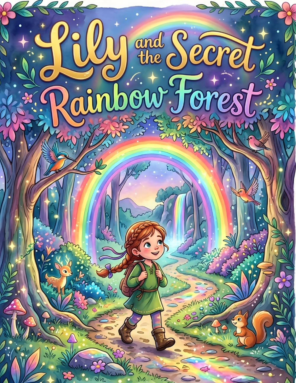 Lily and the Secret Rainbow Forest: A Magical Adventure About Kindness, Friendship, and Courage