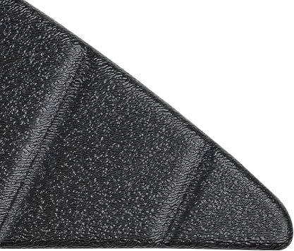 DashSkin Door Panel Inserts for 2010-14 Ford Mustang, Pleated, Black