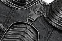 Vista 6 de Corsé con cierre Steampunk para mujer, gótico, con estructura de acero resistente, pesado de Charmian