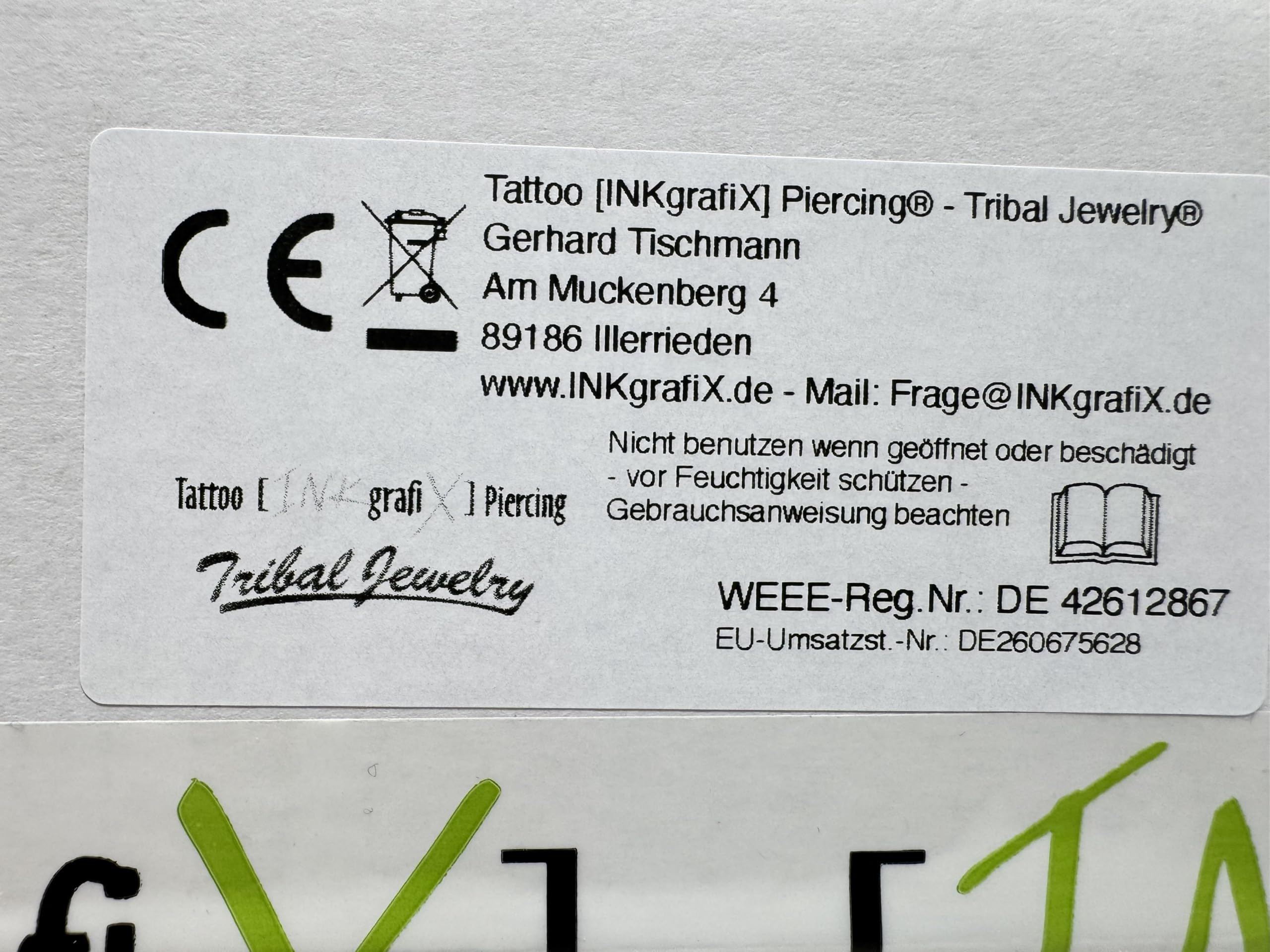 INKgrafiX® Flora Pen - by AVA - Pink - Deutschland - Profi Studio - IG58867 - Tattoo Tattoomaschine Maschine DE