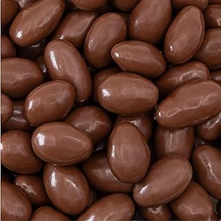 Milk Chocolate Almonds - 2 Pound Bulk Pack - Whole Dry Roasted Milk Chocolate Covered Almonds - Candy for Office, Buffets, Snacking & Gifting - Classic Snack Nuts