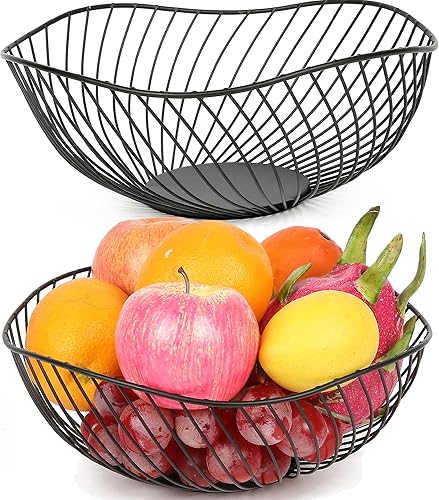 Frutero para encimera de cocina, cesta de frutas para cocina, soporte de fruta, encimera, cuencos de frutas para decoración, almacenamiento de