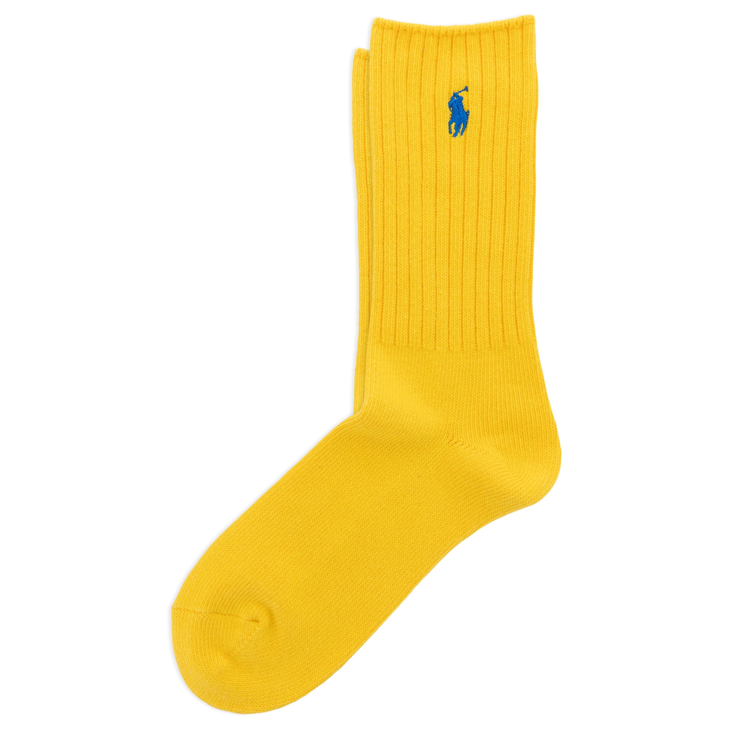 POLO RALPH LAUREN Women's Casual Solid Color Crew Socks (1-Pair)