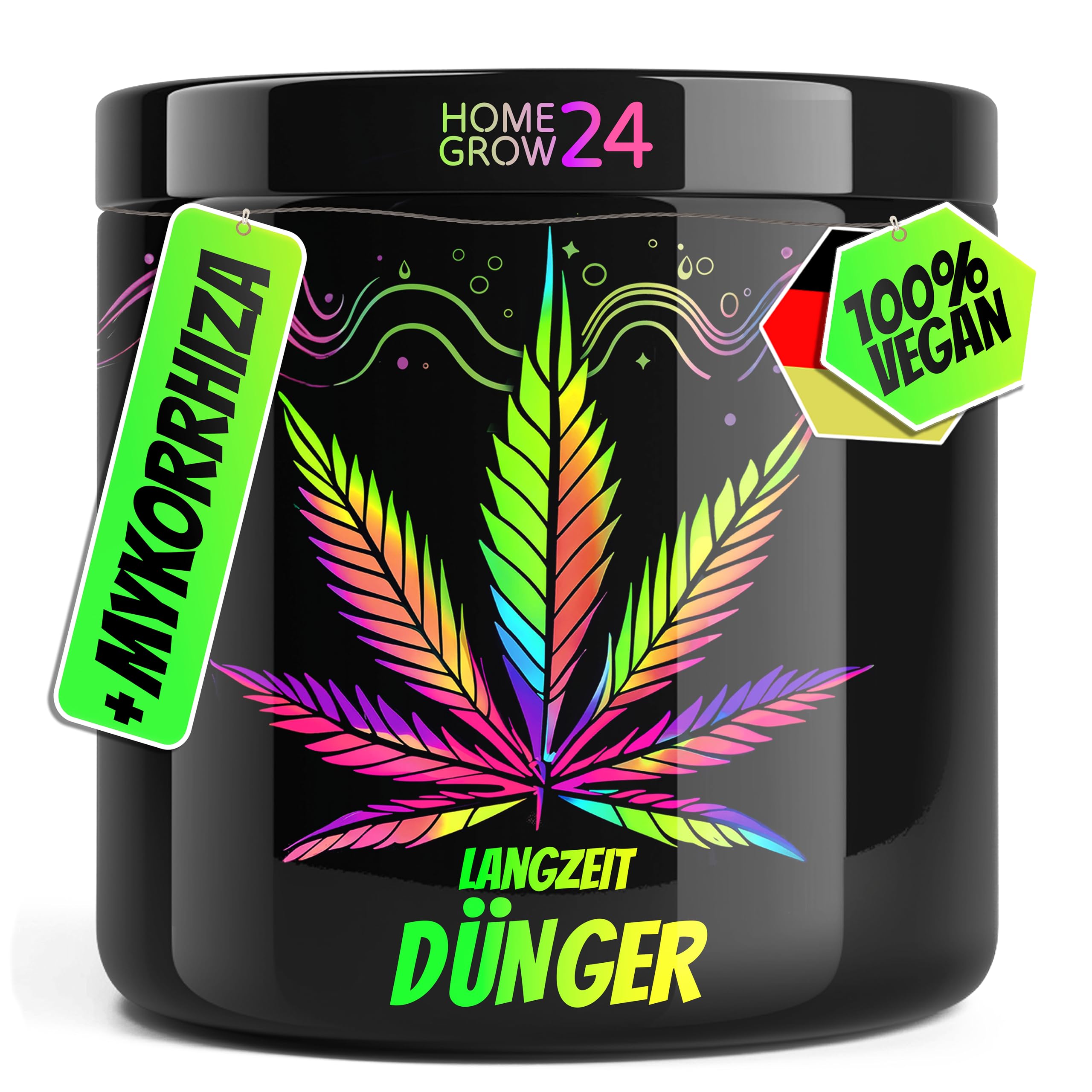 Cannabis Dünger Für Wachstum & Blüte – BIO NPK, Organisch, 500 Ml Für Indoor & Outdoor