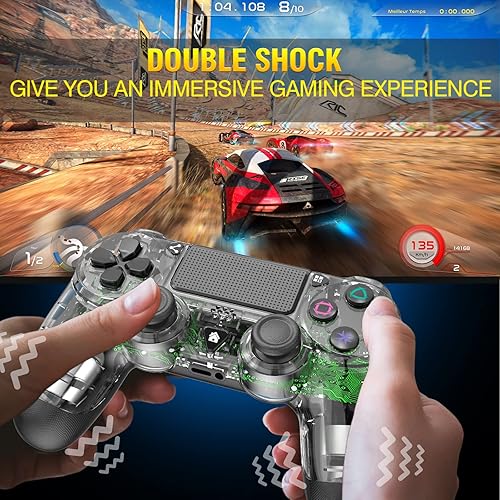 Miniatura 4 de Akvwj P4 Controller Wireless Remote Compatible with Playstation 4SlimPro with Dual Vibration6-Axis Motion SensorAudio Collector's