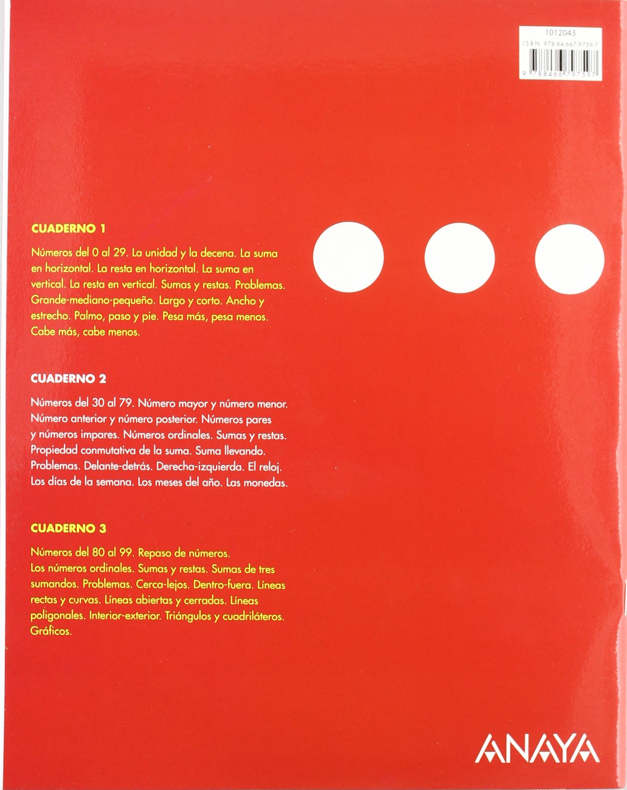 Cuaderno de Matemáticas 2. (Tengo todo)