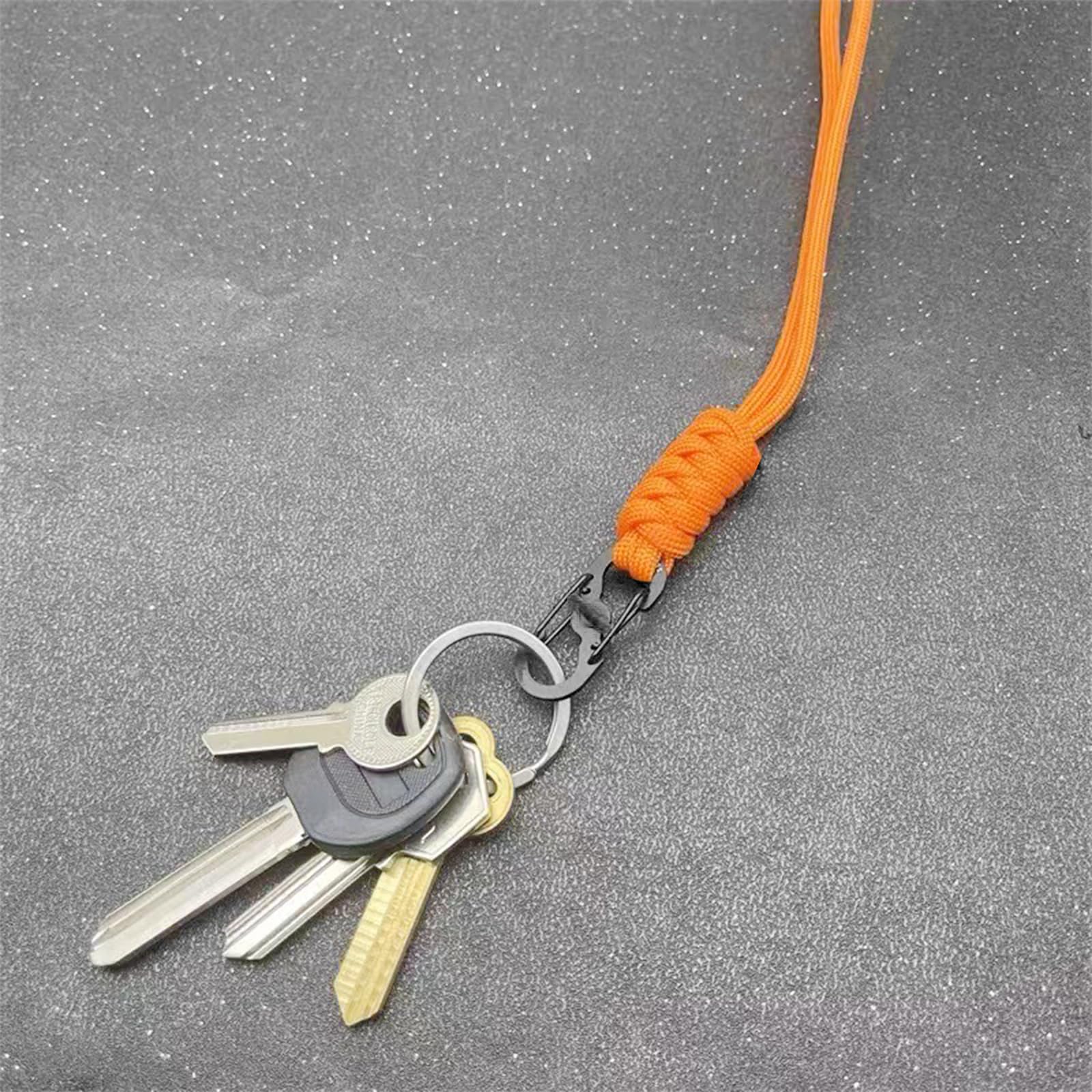 10 Mosquetones S De Acero Inoxidable Con Bloqueo, Clips Para Mochila, Botella, Paraguas, Senderismo Y Viaje, 10 Piezas En Negro