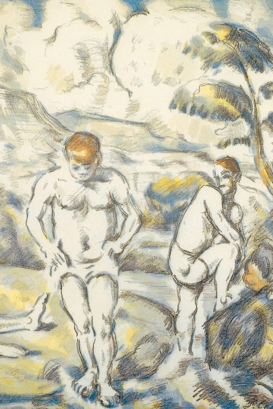 Art Journal: Paul Cezanne - The bathers - Art Cover College Ruled Notebook | 110 Pages (Paul Cézanne)