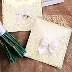 50 Boîte de crème Cardstock 8.5 x 11 Stock de cartes blanches hors stock, Goefun 65lb Papier ivoire papier pour la fabrication de cartes, l'impression de bureau, le mariage