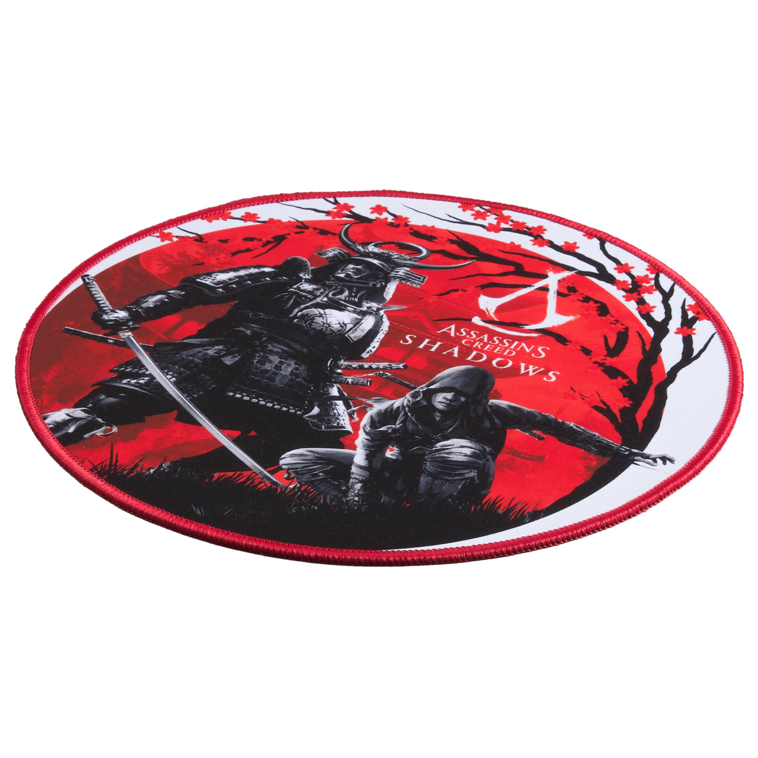 Subsonic-Assassin's Creed Shadow - Gaming Mouse pad - Officially Licensed Assassin's Creed Desktop Mouse pad Gift - 30 cm