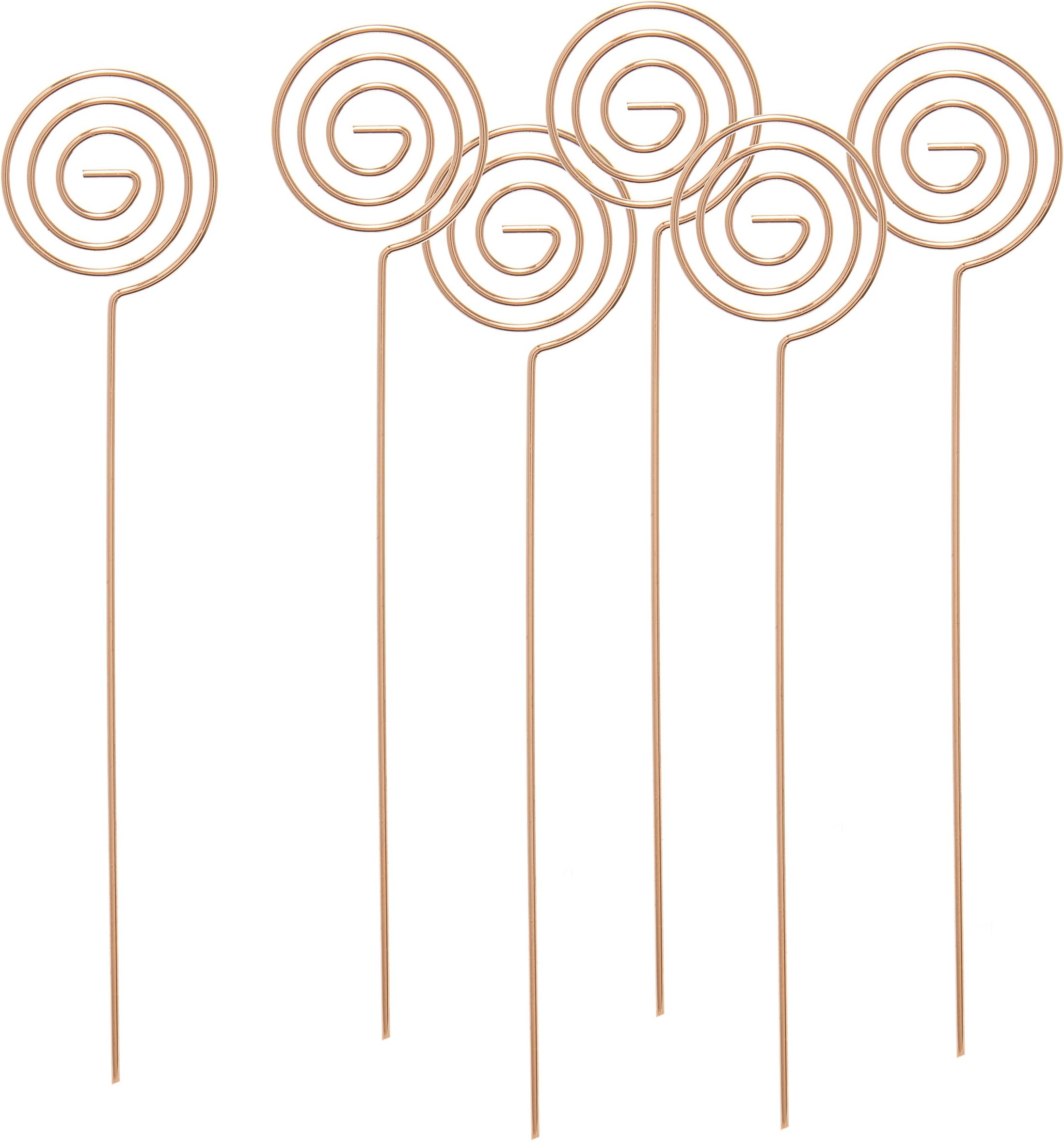 DariceDarice, David Tutera, 6 Piece, Circle Copper Card Holder Pick