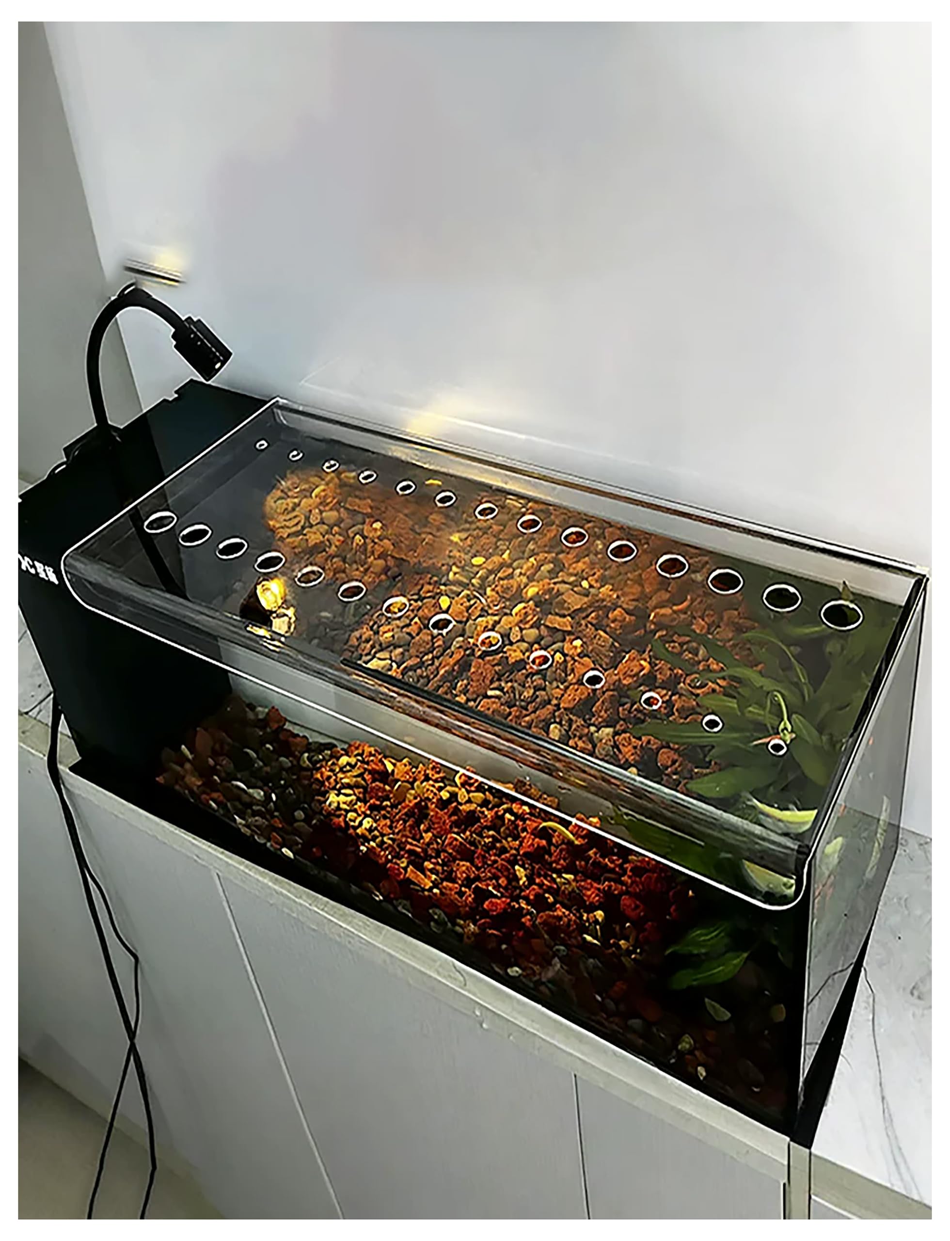 Coperchio per acquario in acrilico