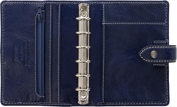 Filofax 28615 Malden Personal Organizer, Small, Navy