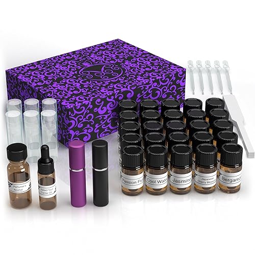 Kit de Creación de Perfume Lucullion, Set de Actividad Personalizable para Hacer Perfume, Regalo para Ella, Regalo DIY para Mujeres