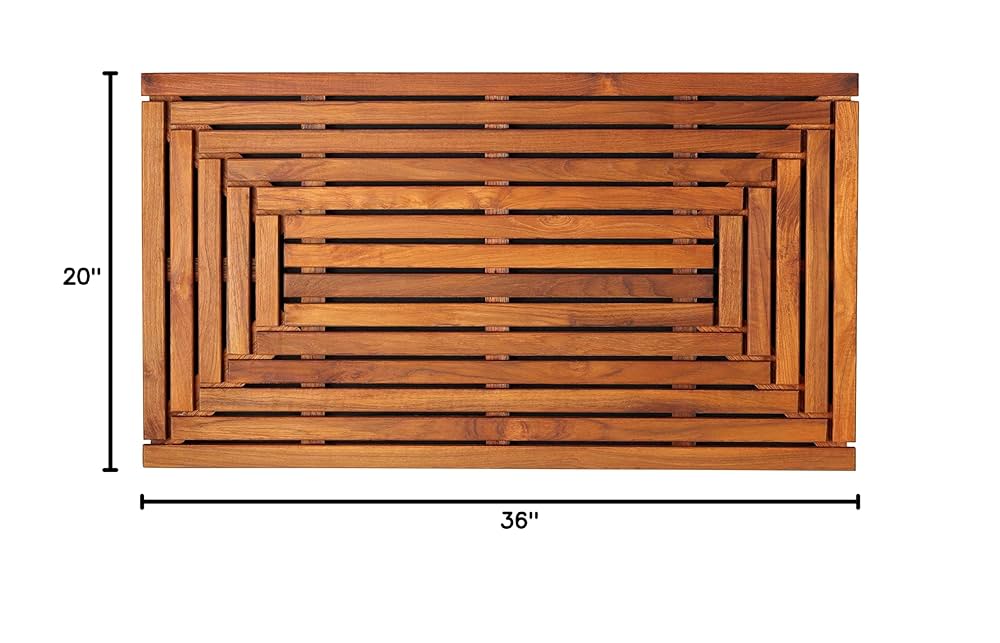 Amazon.com: Bare Decor Giza Shower, Spa, Door Mat in Solid