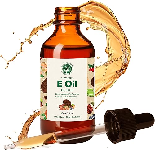 Mother Nature's Essentials Suplemento de vitamina E 42,000IU, 2 oz