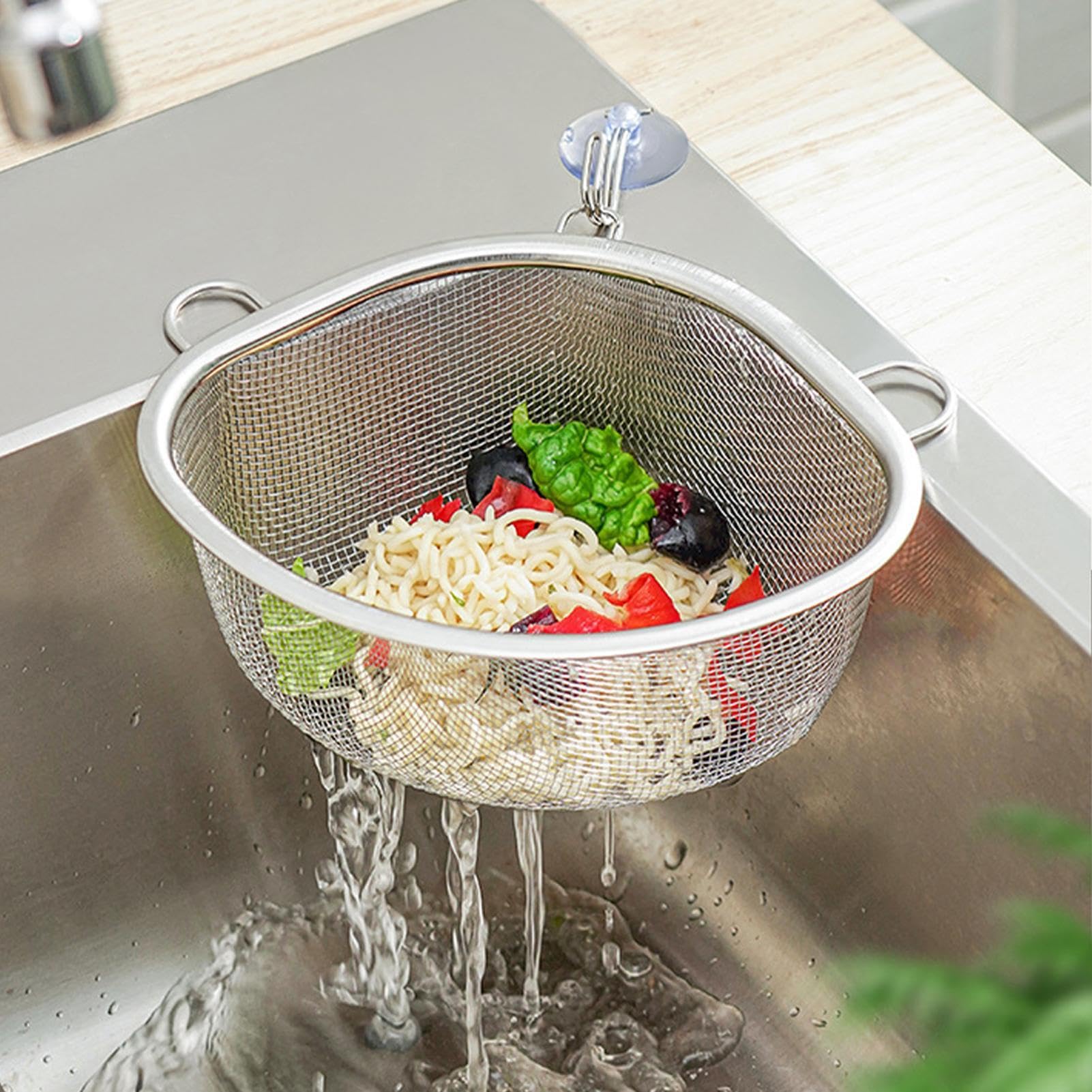 Filtro Per Lavello Cucina A Forma Di Cactus | Con Guarnizione | Antiottoppo - Foto 4