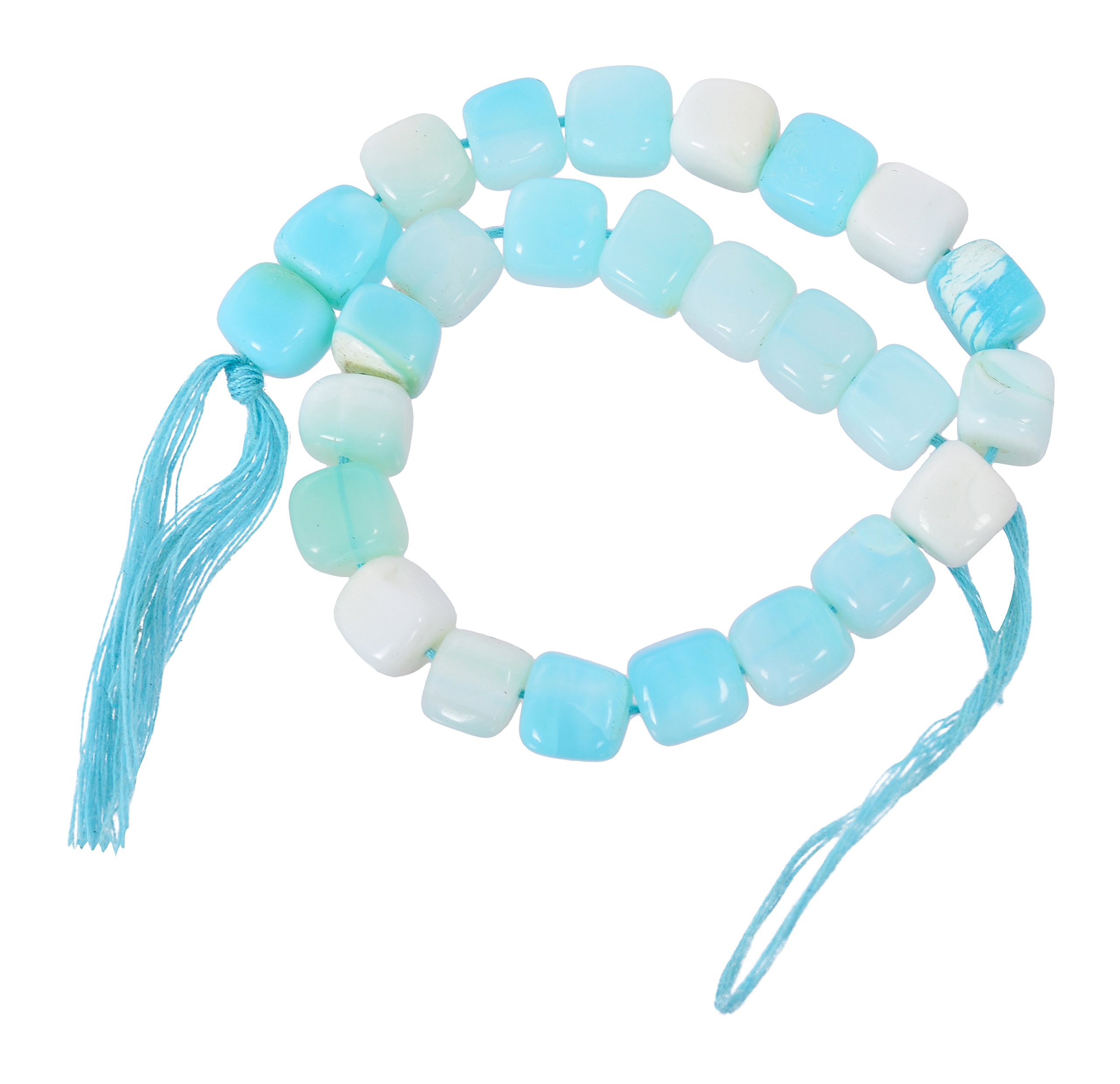 Blue Crystal Beads for Women - Pack of 50 (BD13)-image-7