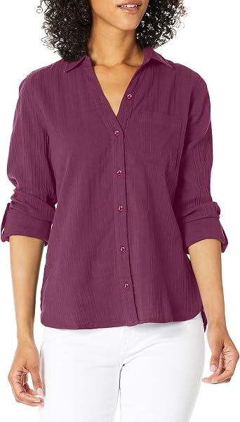Long Sleeve Button Up Shirt at Amazon 