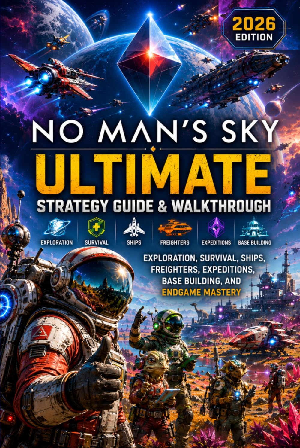 NO MAN’S SKY Ultimate Strategy Guide & Walkthrough (2026 Edition) Exploration, Survival, Ships, Freighters, Expeditions, Base Building, and Endgame Mastery