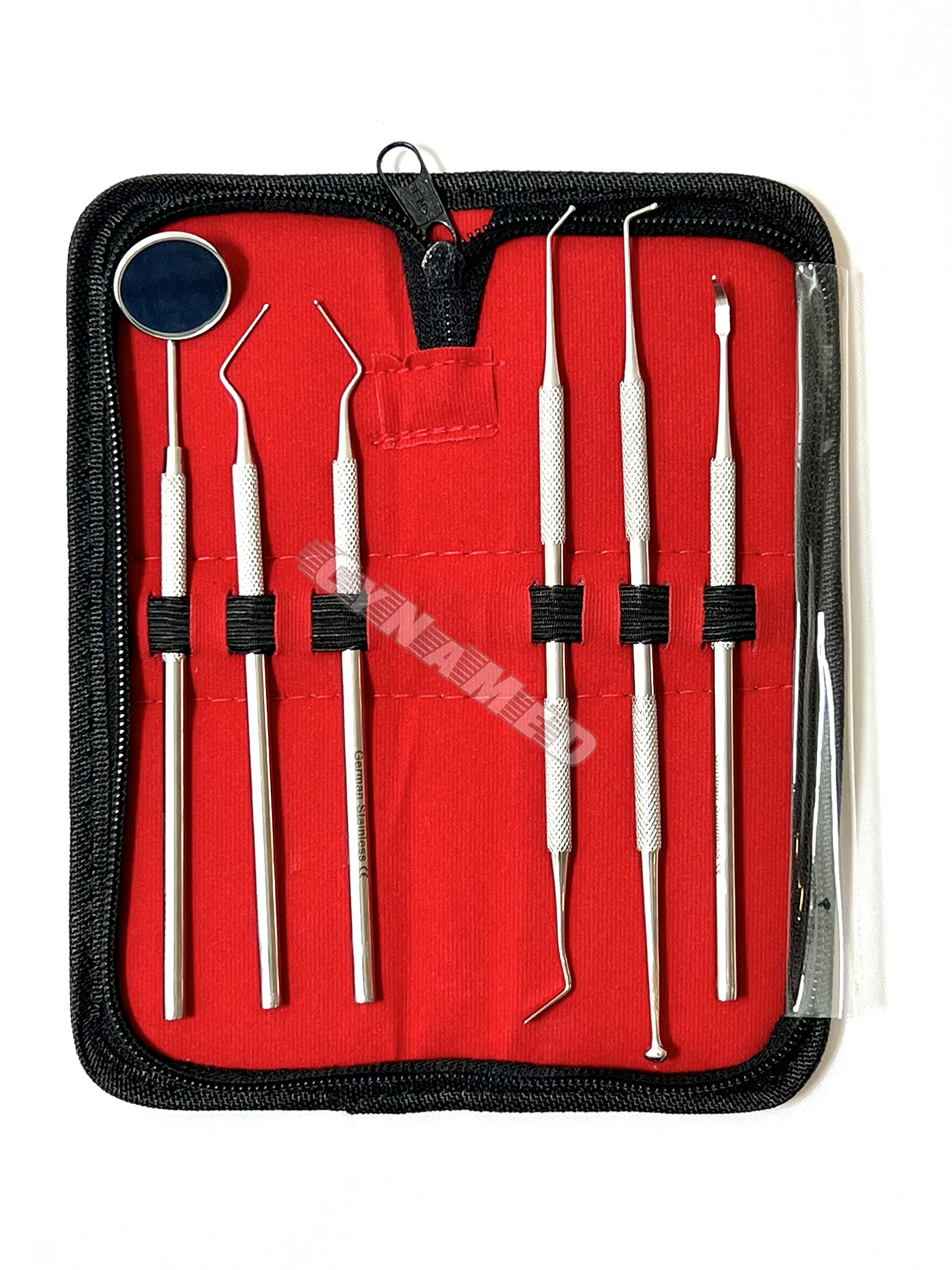 German-Dental Tools Plaque Remover for Teeth Dental Hygiene Cleaning Kit Tooth Scraper Plaque Tartar Remover Cleaner Dental Pick