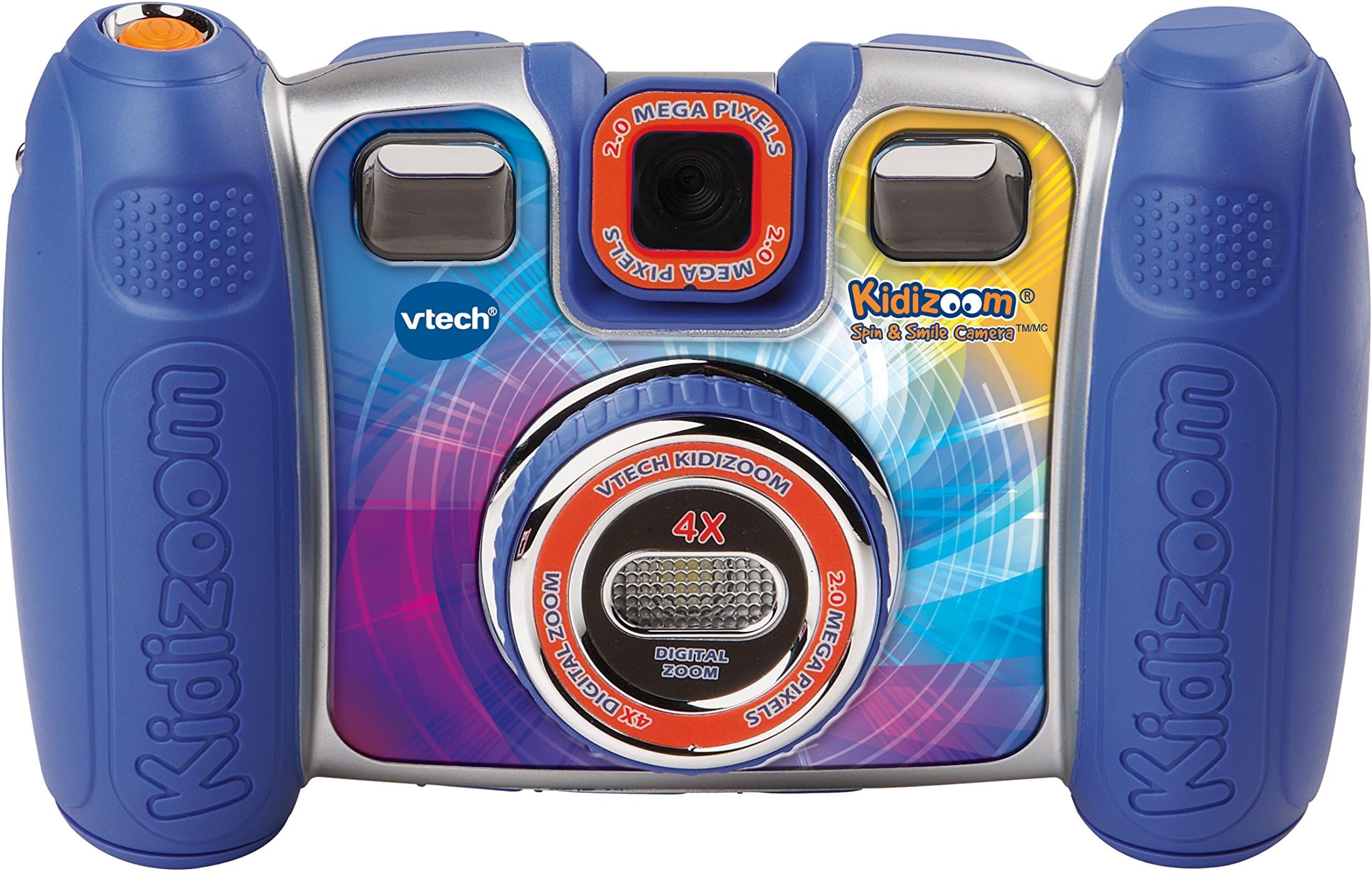 VTech Kidizoom Spin & Smile Camera, Blue