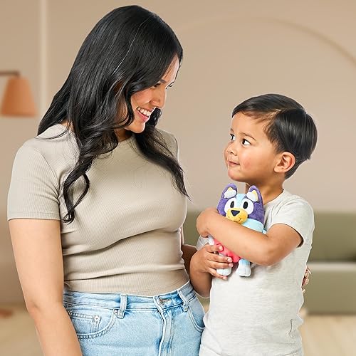 Miniatura 2 de Bluey Juguete suave de peluche de Friends | Juguete de peluche para bebé con pañal extraíble (pañal)