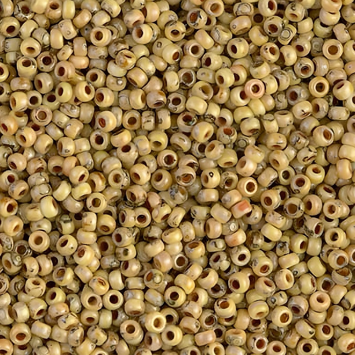 Picasso 6 Color Set 51GM Miyuki Round Rocaille Seed Beads Size 11/0, Each in 2", 8.5 Gram Tube