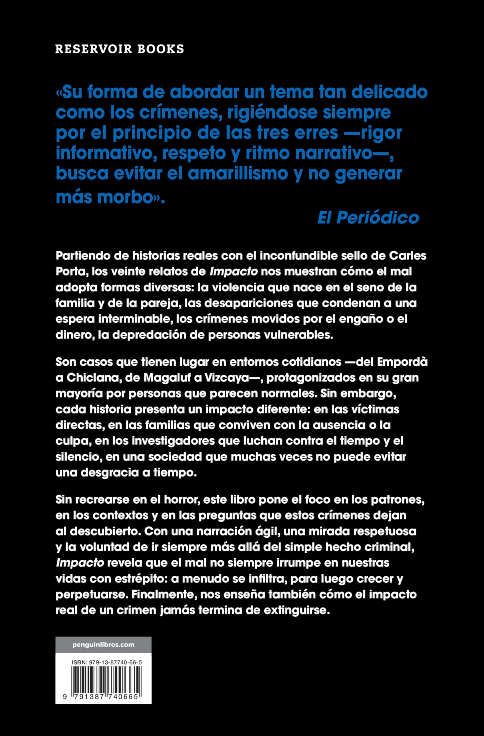Impacto (Impacto 1): Las caras del mal (Reservoir Narrativa)