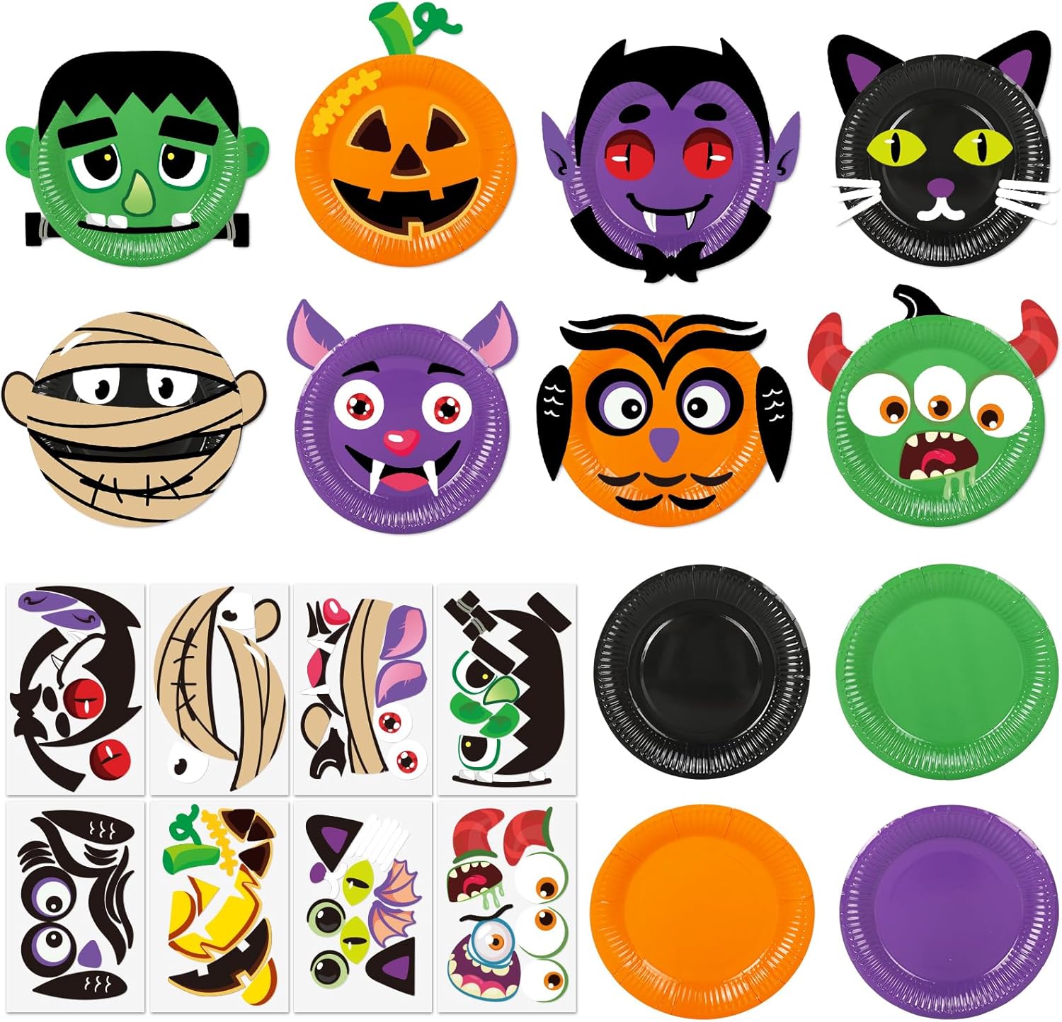 Paper Plate Masks