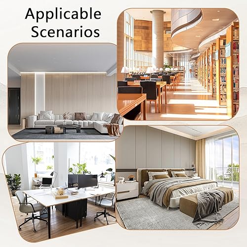 Miniatura 34 de Louis Donné Funda de puf sin relleno, taburete redondo otomano para reposapiés, puf de almacenamiento, puf de piel sintética impermeable, reposapiés