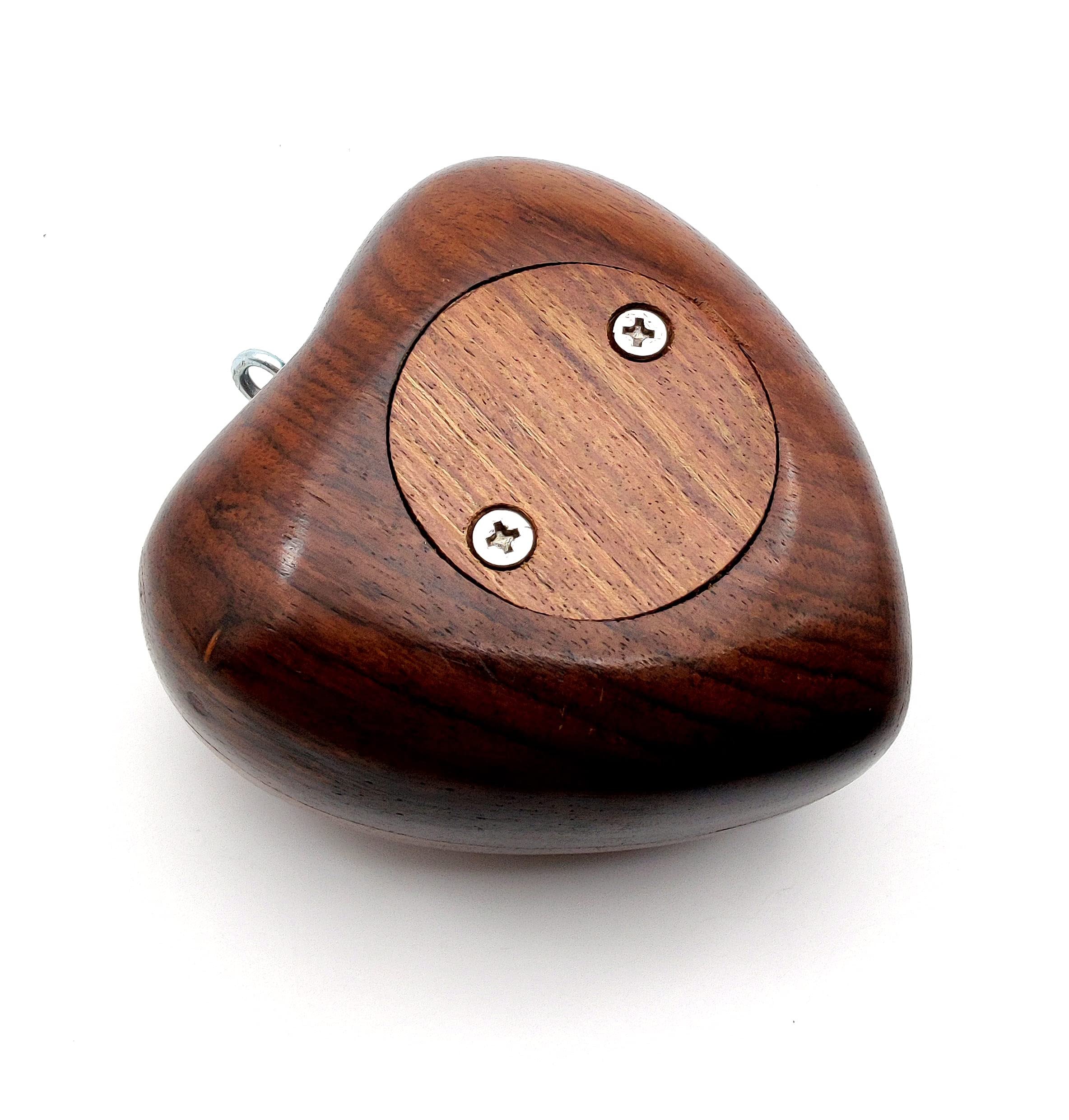 Urna Funebre A Forma Di Cuore In Legno Per Ceneri Umane