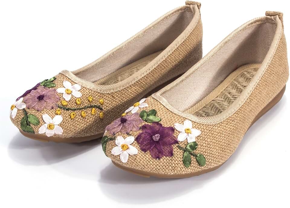 embroidered shoes for women