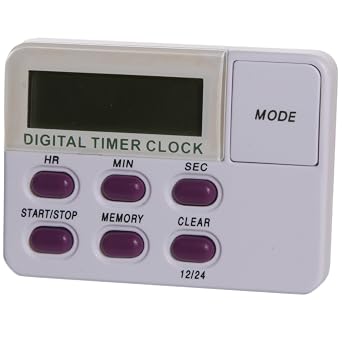 SP Bel-Art, H-B DURAC Single Channel Electronic Timer with Memory and Clock and Certificate of Calibration B61700-3000