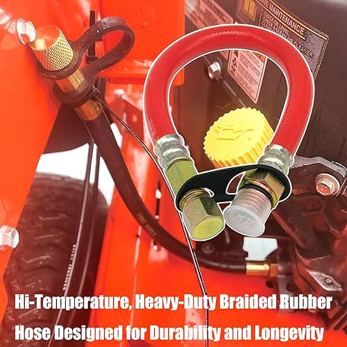 Miniatura 4 de 510440902 Reemplazo flexible de manguera de drenaje de aceite para todos los modelos de motor FH, FR, FS, FT y FX Kawasaki