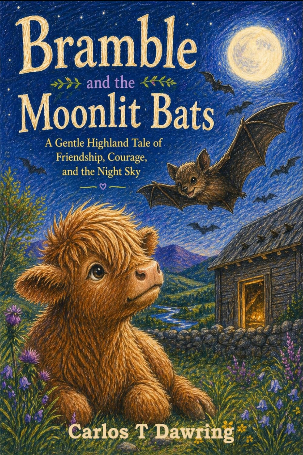 Bramble and the Moonlit Bats: A Gentle Highland Tale of Friendship, Courage, and the Night Sky (The Brave Little Animal Tales)
