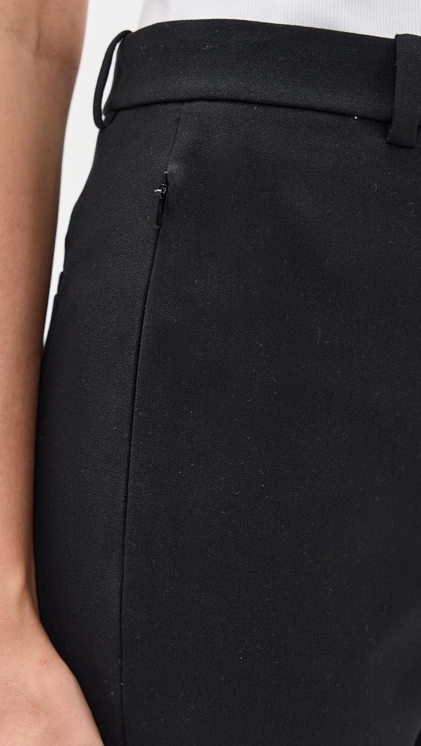 Theory Women's High Waisted Taper Pants - Image 6