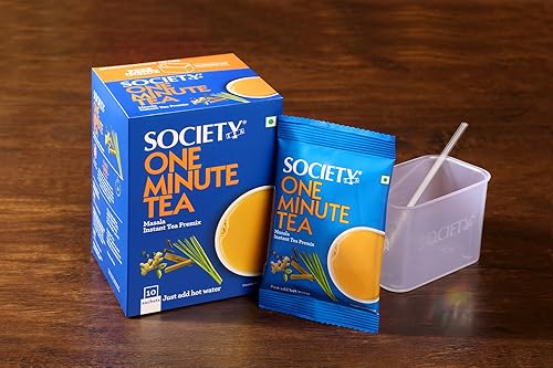 Miniatura 5 de Society One Minute Tea Premix - Sabor Masala, 10 sobres