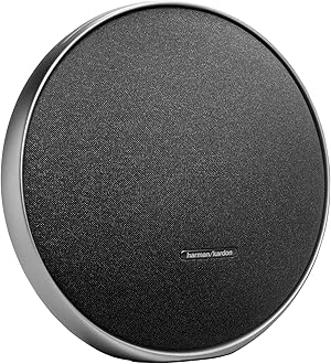 Onyx Studio 9, Portable Bluetooth Speaker, Auracast Multi-Speaker Connection, Adaptive Self-Tuning, Constant Sound Field Technology, USB Charging Port, Black, EU Plug (Type C)