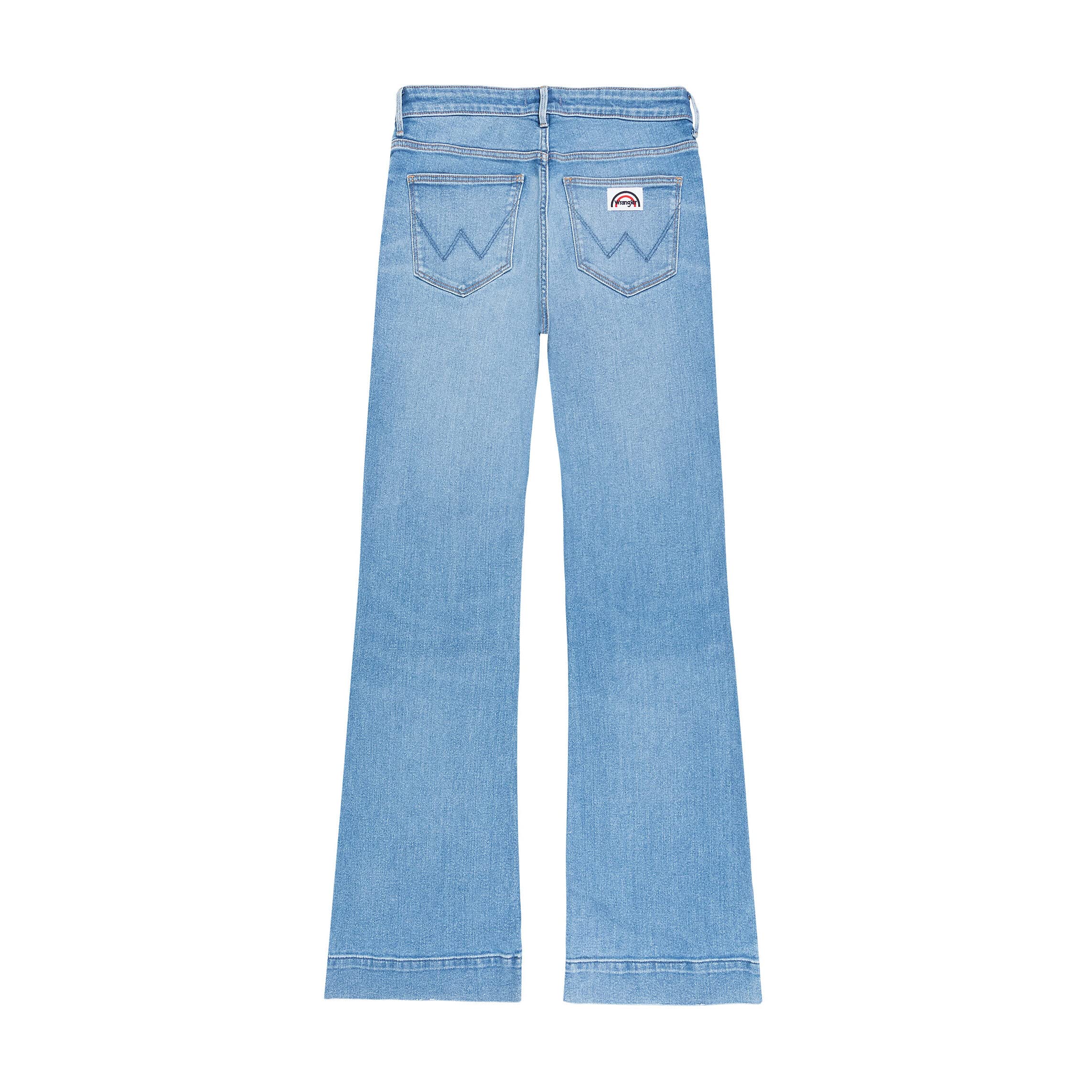 Wrangler - Jeans Mujer - Corte Acampanado - Raven